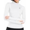 image:imageNELEUS Womens 3 Pack Athletic Compression Long Sleeve T Shirt Dry Fit05 BlackNavy BlueWhite 3 Pack