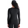 image:imageNELEUS Womens 3 Pack Athletic Compression Long Sleeve T Shirt Dry Fit8075 BlackBlackBlack 3 Pack