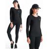 image:imageNELEUS Womens 3 Pack Athletic Compression Long Sleeve T Shirt Dry Fit8075 BlackBlackBlack 3 Pack