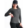 image:imageNELEUS Womens 3 Pack Athletic Compression Long Sleeve T Shirt Dry Fit8075 BlackGreyBlue 3 Pack