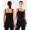 image:imageNELEUS Womens 3 Pack Athletic Compression Tank Top with Sport Bra Running Shirt8088 BlackBlackBlack
