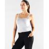 image:imageNELEUS Womens 3 Pack Athletic Compression Tank Top with Sport Bra Running Shirt8088 BlackBlueWhite