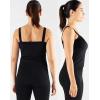 image:imageNELEUS Womens 3 Pack Athletic Compression Tank Top with Sport Bra Running Shirt8088 BlackGreyRed