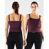image:imageNELEUS Womens 3 Pack Athletic Compression Tank Top with Sport Bra Running Shirt8088 BlackGreyRed