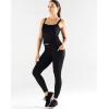 image:imageNELEUS Womens 3 Pack Athletic Compression Tank Top with Sport Bra Running Shirt8088 BlackGreyRed