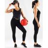 image:imageNELEUS Womens 3 Pack Athletic Compression Tank Top with Sport Bra Running Shirt8200 BlackBlackBlack