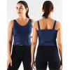 image:imageNELEUS Womens 3 Pack Athletic Compression Tank Top with Sport Bra Running Shirt8200 BlackRedNavy Blue