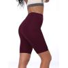 image:imageNELEUS Womens 3 Pack Athletic Shorts for Biker Running Workout with Pocket1010 BlackGreyDark Red 3 Pack