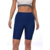 image:imageNELEUS Womens 3 Pack Athletic Shorts for Biker Running Workout with Pocket1010 BlackGreyNavy Blue 3 Pack