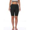 image:imageNELEUS Womens 3 Pack Athletic Shorts for Biker Running Workout with Pocket1010 BlackGreyRed 3 Pack