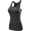 image:imageNELEUS Womens 3 Pack Compression Base Layer Dry Fit Tank Top04 3 Packblack grey blue