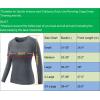image:imageNELEUS Womens 3 Pack Compression Shirts Long Sleeve Yoga Athletic Running T Shirt8021 Green grey blue