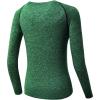 image:imageNELEUS Womens 3 Pack Compression Shirts Long Sleeve Yoga Athletic Running T Shirt8021 Green grey blue