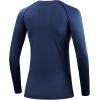 image:imageNELEUS Womens 3 Pack Compression Shirts Long Sleeve Yoga Athletic Running T Shirt8021black grey navy Blue