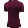 image:imageNELEUS Womens 3 Pack Compression Workout Athletic Shirt8016 BlackBurgundyRosy Brown 3 Pack