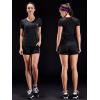 image:imageNELEUS Womens 3 Pack Compression Workout Athletic Shirt8016 BlackGreyRosy Brown 3 Pack