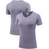 image:imageNELEUS Womens 3 Pack Compression Workout Athletic Shirt8016 PinkPurpleBlackish Green 3 Pack