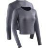 image:imageNELEUS Womens 3 Pack Compression Workout Athletic ShirtBlackGreyRed  Long Sleeve
