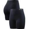 image:imageNELEUS Womens 4 3 Biker Short 3 Pack High Waist Athletic Shorts for Gym Yoga Running