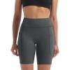 image:imageNELEUS Womens 8 Biker Shorts High Waist Tummy Control Workout Running Shorts for Gym Yoga9119 BlackGreyDark Navy 3 Pack