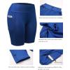 image:imageNELEUS Womens Athletic Shorts High Waist Tummy Control Workout Biker Shorts for Running Gym Yoga9005 3 Pack blackGreyBlue