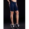 image:imageNELEUS Womens Athletic Shorts High Waist Tummy Control Workout Biker Shorts for Running Gym Yoga9005 3 Pack blackGreyNavy Blue