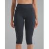 image:imageNELEUS Womens Tummy Control High Waist Capri Running Leggings Yoga Pants with Pocket9120 BlackGreyLight Blue 3 Pack