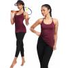 image:imageNELEUS Womens Workout Tank Top Racerback Yoga Tanks Athletic Gym Shirts8057 BlackGreyBurgundy 3 Pack