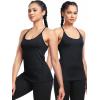 image:imageNELEUS Womens Workout Tank Top Racerback Yoga Tanks Athletic Gym Shirts8057 BlackGreyNavy Blue 3 Pack