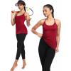 image:imageNELEUS Womens Workout Tank Top Racerback Yoga Tanks Athletic Gym Shirts8057 Rosy BrownRedBurgundy 3 Pack