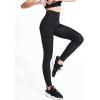 image:imageNELEUS Womens Yoga Pant Tummy Control High Waist Running Leggings with Pocket9048 3 Pack blackGreyNavy Blue