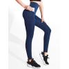 image:imageNELEUS Womens Yoga Pant Tummy Control High Waist Running Leggings with Pocket9048 3 Pack blackGreyNavy Blue