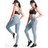 image:imageNELEUS Womens Yoga Pant Tummy Control High Waist Running Leggings with Pocket9124 BlackGreyGrayish Blue 3 Pack