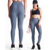 image:imageNELEUS Womens Yoga Pant Tummy Control High Waist Running Leggings with Pocket9124 BlackGreyNavy Blue 3 Pack