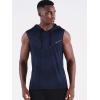 image:imageNeleus Mens Workout Tank Tops 3 Pack Sleeveless Running Shirts with Hoodie5098 BlackGreyNavy Blue 3 Pack