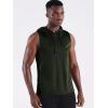 image:imageNeleus Mens Workout Tank Tops 3 Pack Sleeveless Running Shirts with Hoodie5098 BlackOlive GreenBlue 3 Pack