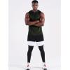 image:imageNeleus Mens Workout Tank Tops 3 Pack Sleeveless Running Shirts with Hoodie5098 BlackOlive GreenBlue 3 Pack