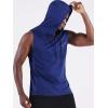 image:imageNeleus Mens Workout Tank Tops 3 Pack Sleeveless Running Shirts with Hoodie5098 BlackOlive GreenBlue 3 Pack