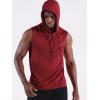 image:imageNeleus Mens Workout Tank Tops 3 Pack Sleeveless Running Shirts with Hoodie5098 GreyBlueRed 3 Pack