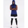 image:imageNeleus Mens Workout Tank Tops 3 Pack Sleeveless Running Shirts with Hoodie5098 GreyBlueRed 3 Pack