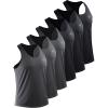 6 Pack/Black(3pcs) grey(3pcs)