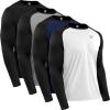 05 Black/Grey/Navy Blue/White 4 Pack