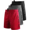 6056# Black/Grey/Red 3 Pack