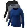 03# 3 Pack: Black grey blue