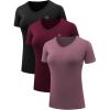 8016# Black/Burgundy/Rosy Brown 3 Pack