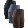 9044# Black/Grey/Coffee 3 Pack