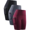 9044# Black/Grey/Red 3 Pack