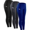 image:imageNELEUS Womens Soft Leggings9017 Yoga Pant 3 PackblackGreyBlue