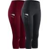 9027 Black/Burgundy 2 Pack