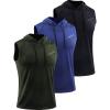 5098# Black/Olive Green/Blue 3 Pack